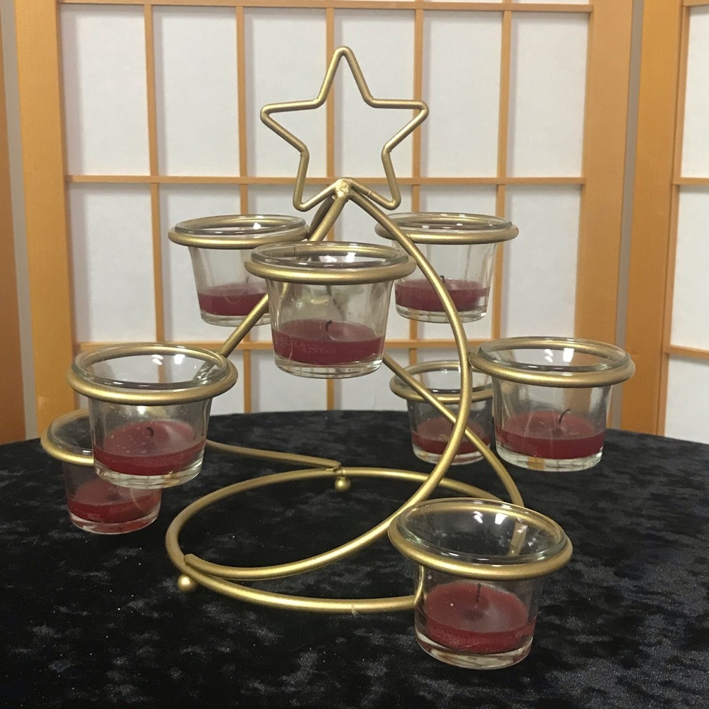 Christmas candelabra